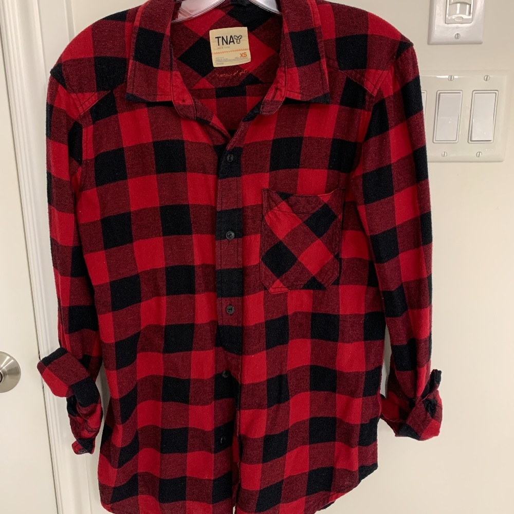 ARITZIA TNA Long Sleeve Flannel